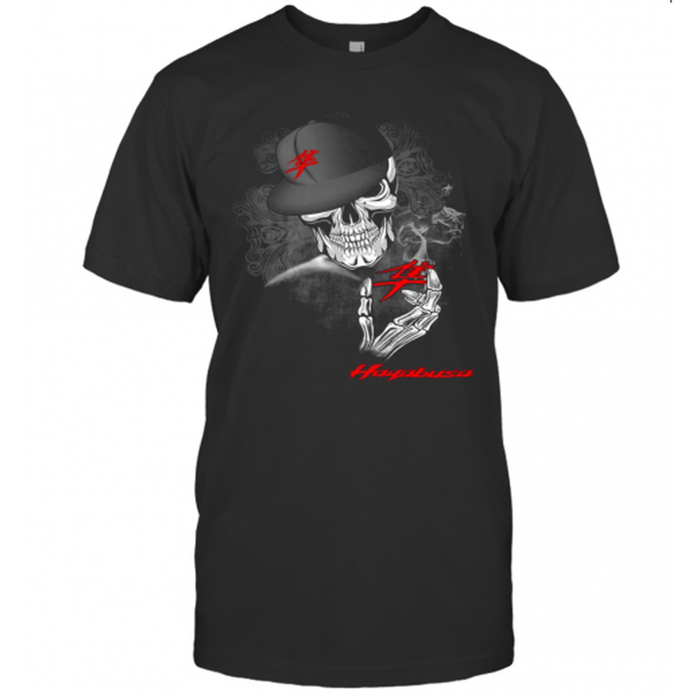 Skeleton Skull Hayabusa Motorcycle Graphic Unisex T-Shirt